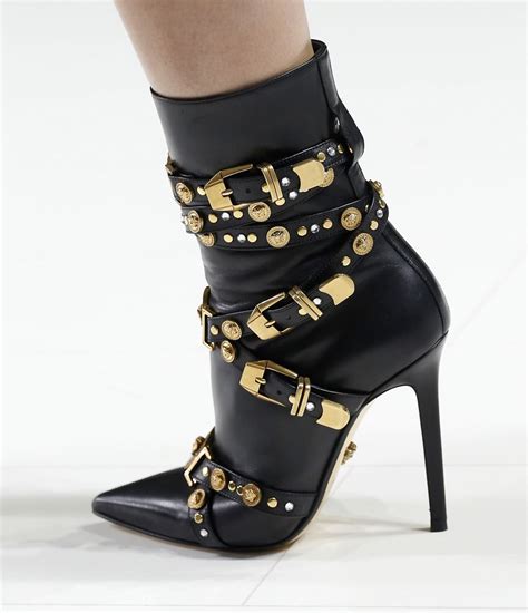 versace collection ankle boots